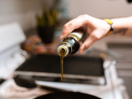 olio evo in cucina