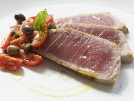 Tagliata di Tonno Pomodorini