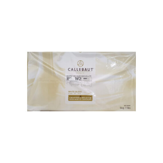 Panetto Cioccolato Bianco kg.5 Callebaut