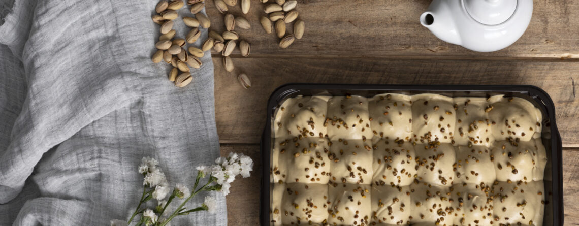 profiteroles piastacchio martinucci