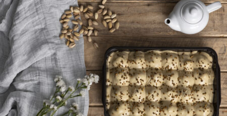 profiteroles piastacchio martinucci