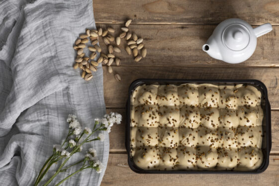 profiteroles piastacchio martinucci