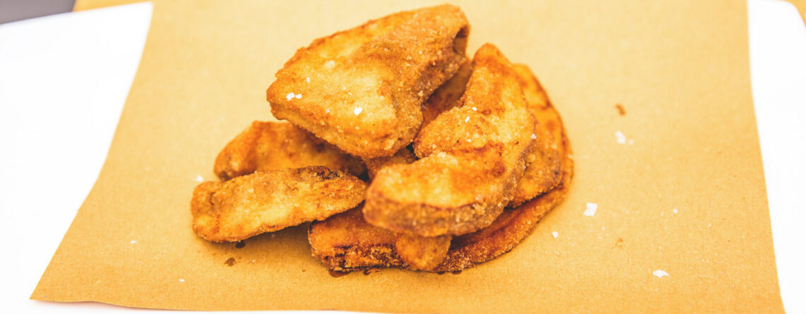 fungo porcino pastellato asiago food