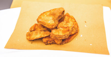 fungo porcino pastellato asiago food