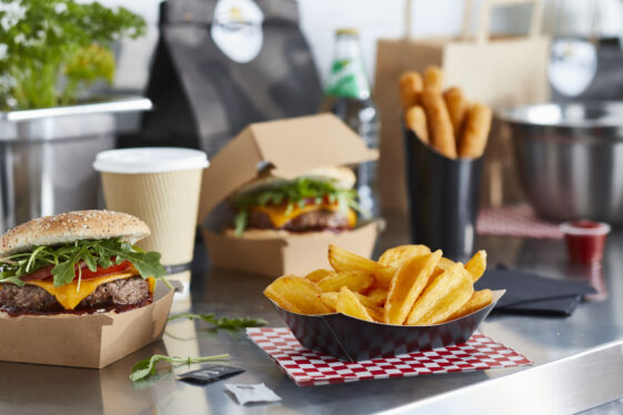 Crispers Burgers Mozza sticks
